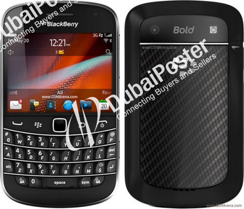BlackBerry Bold 9900 BlackBerry smartphone Black/White