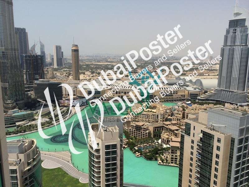 Full Burj Khalifa & Fountain View 1 Bedroom Penthouse Apartment
