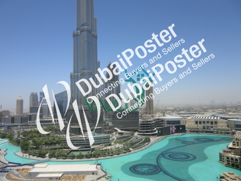 Best 2 B/R in The Residences 3   Very high floor   Full Fountain and Burj Khaliffa view