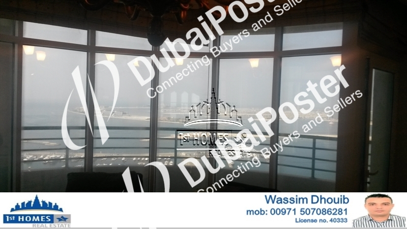 Fully furnished 3BR plus maid's room in Marina Crown Dubai Marina