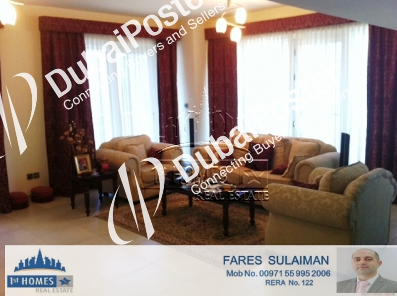 3BR+M+L with Full Park and Lake View in Dubai Arch Tower