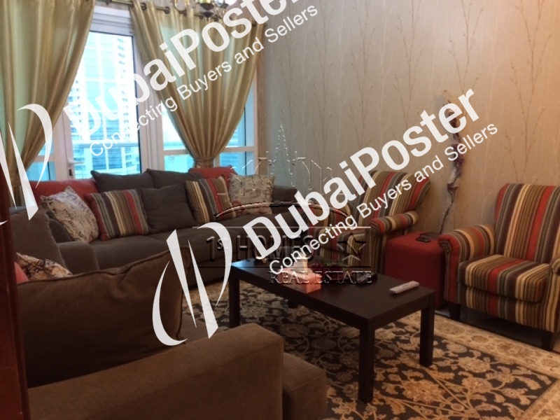 Fully Furnished 1 BR with Balcony in Marina Pinnacle