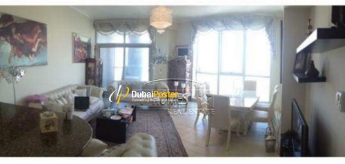 Fully Furnished 2 BR in Torch Tower   High Floor