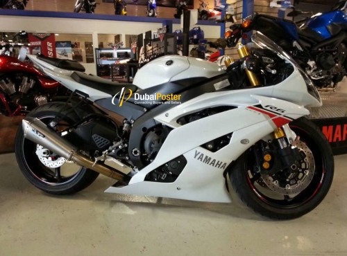 New White Yamaha&nbspYzf r6 2015&nbsp1 Kms&nbspDubai
