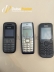 Nokia, Lot of 3 mobiles for 100 AED