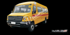 FORCE INDIA TRAVELLER SCHOOL BUS 26 SEATER